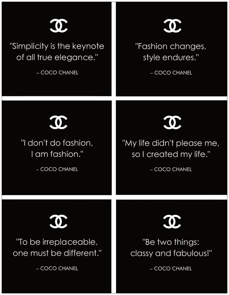 coco chanel famous people pdf