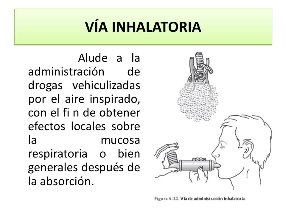 administracion de medicamentos via inhalatoria pdf