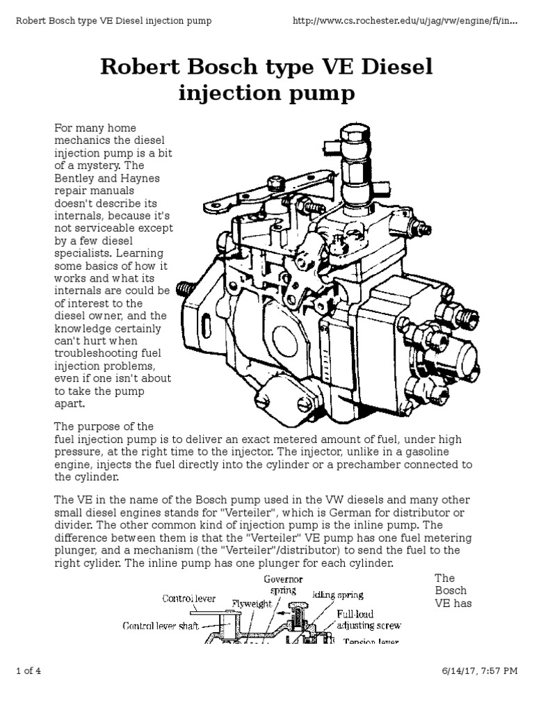 bosch a type fuel pump schematics pdf