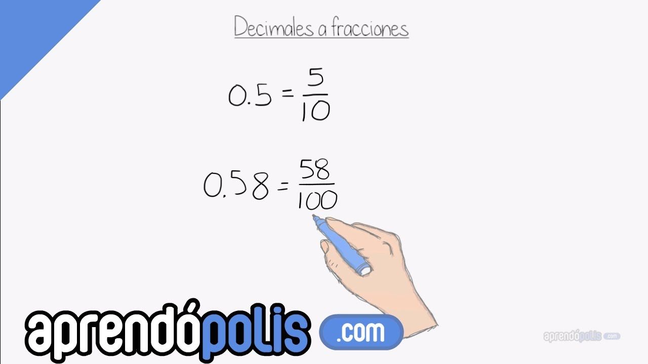 convertir decimales a fracciones ejercicios pdf