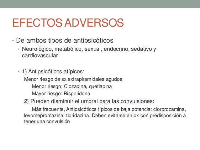 antipsicóticos típicos y atípicos pdf